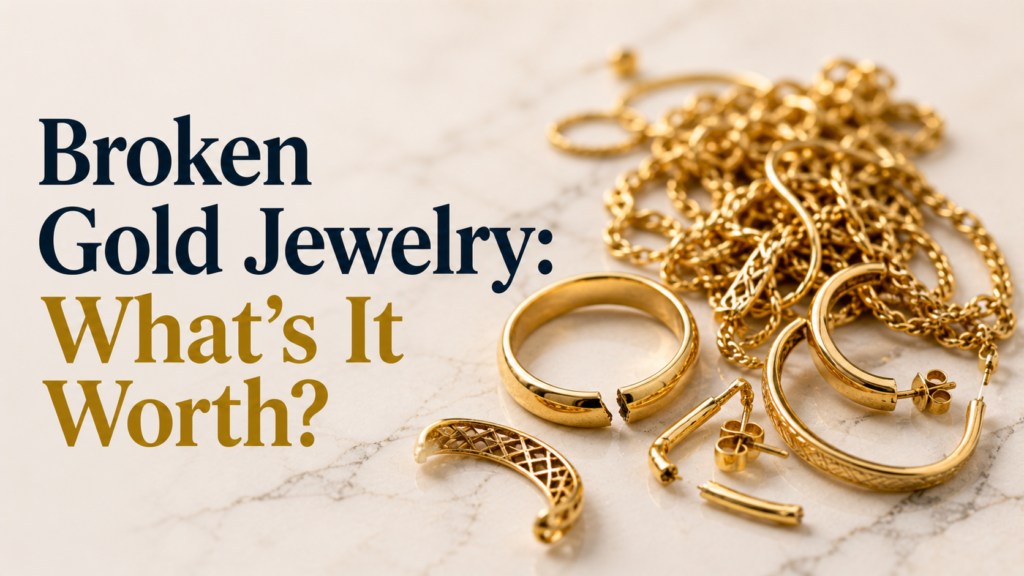 Broken, Tangled & Single Earrings: What Counts as Scrap Gold and What It's Worth