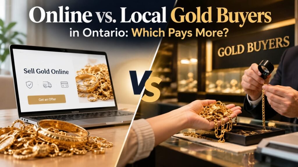 Online vs. Local Gold Buyers in Ontario