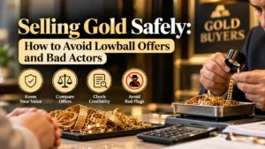 Selling Gold Safely: How to Avoid Lowball Offers and Bad Actors